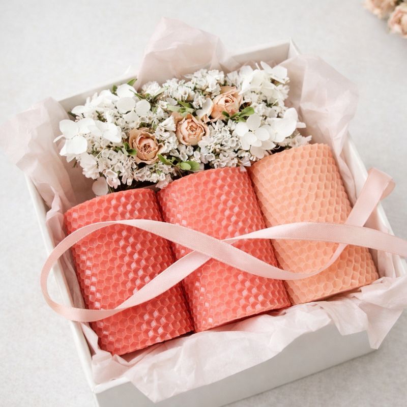 Botanical Blush Beeswax Gift Set